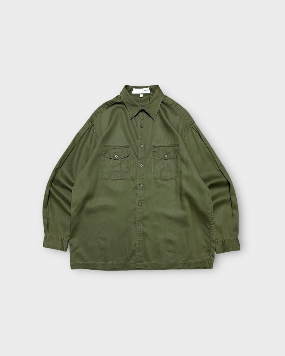 【Used】“PERRY ELLIS” Tencel Cotton Utility Shirt