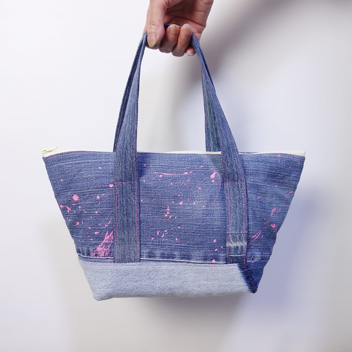 ランチバッグ リメイクデニム デニムバッグ | DENIMCLUB