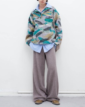 2000s Patagonia - abstract Synchilla snap-T pullover