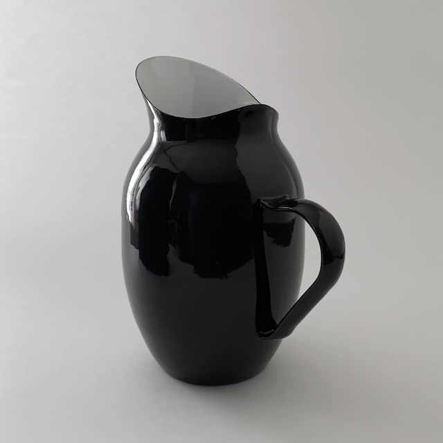 【SALE】 水差し ピッチャー ホーロー製 黒 / 【SALE】 Enamel Water Carafe Black ZANGRA