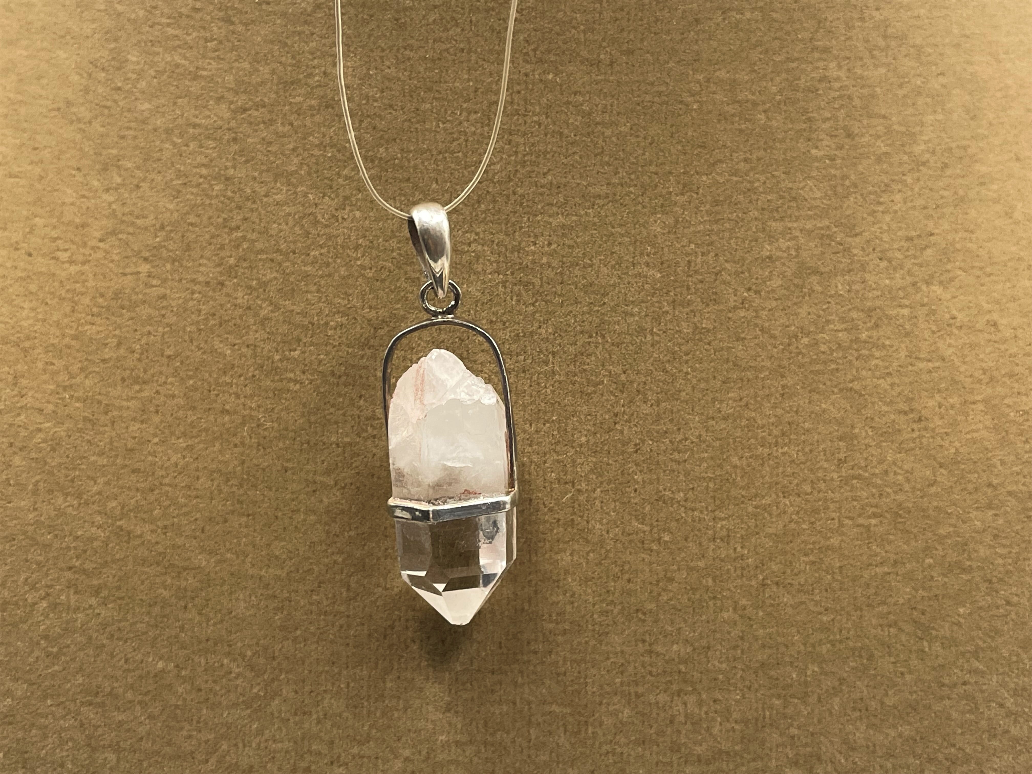 シルバーペンダントトップ（ガネーシュヒマール水晶） | DantaliaN