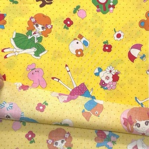 Cdr501-1◆50cm◆S◆綿100%シャーティング生地◆レトロ柄