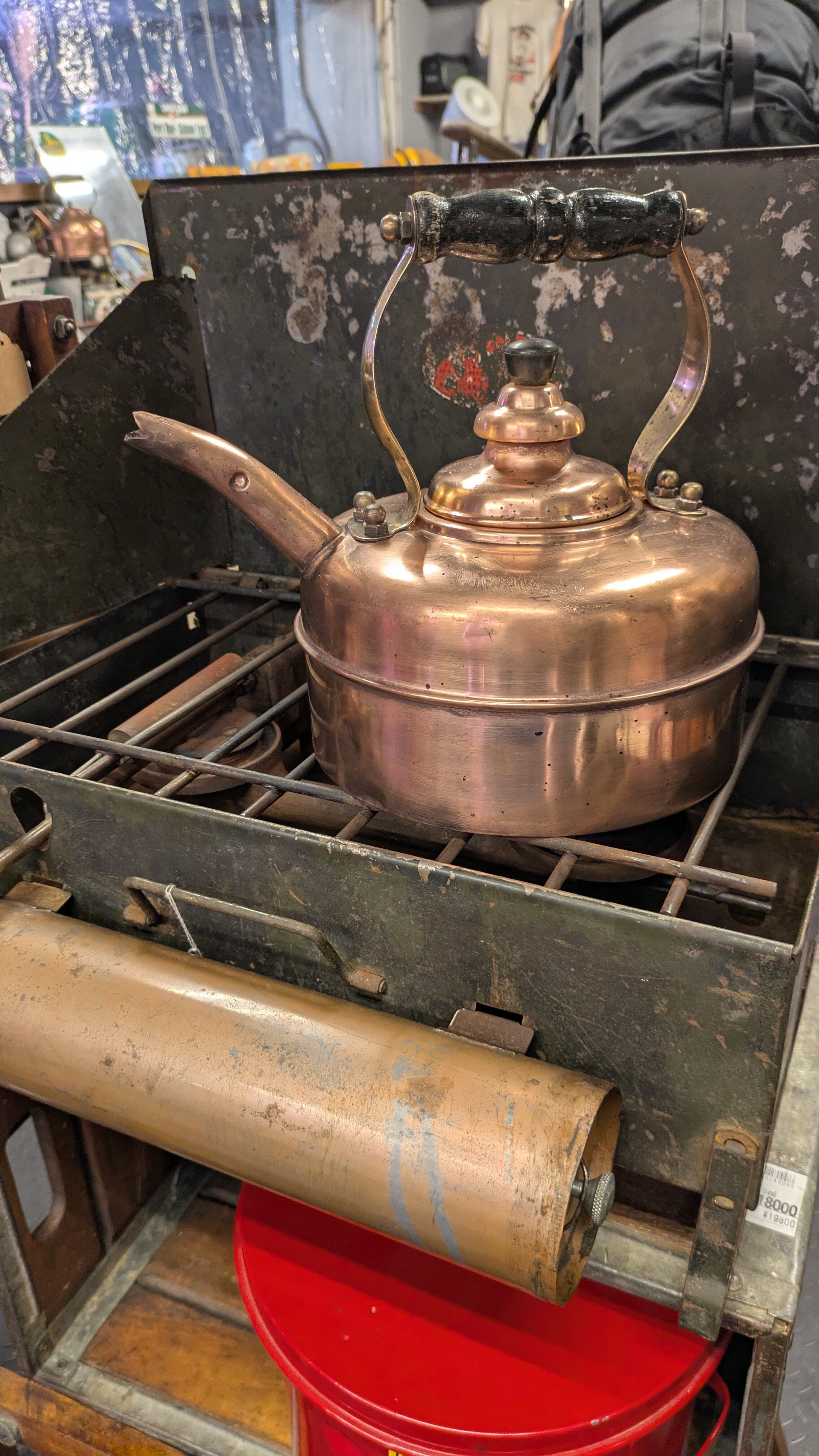 Vintage Simplex Copper Kettle madeinEngland 高級 シンプレックス