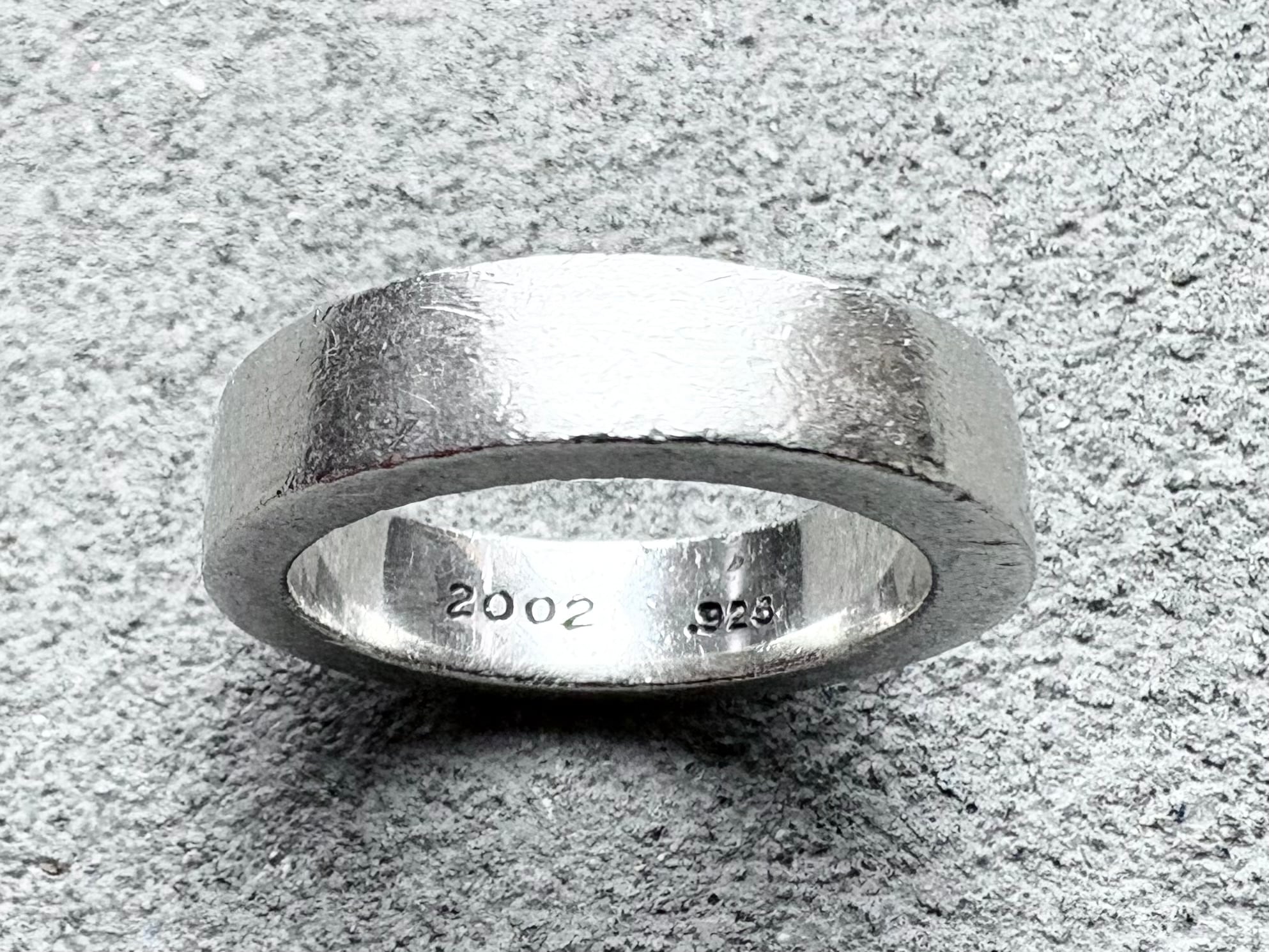 スペーサー 6MM FRVR シルバーリング あんしん鑑定 タグ付き クロム