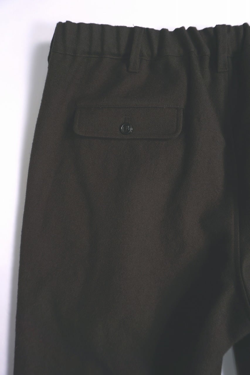 Virgin Wool Washed Twill Jacket