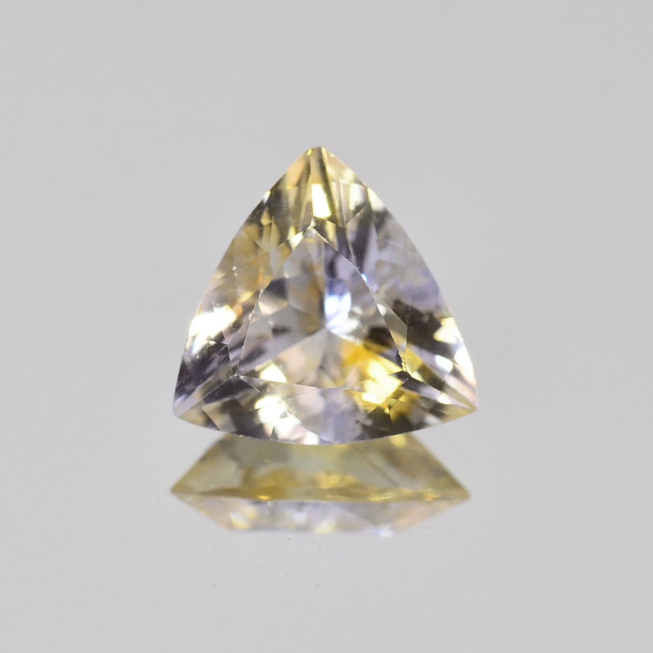 ◆ソ付 バイカラーサファイア 1.245ct ルース トリリアント