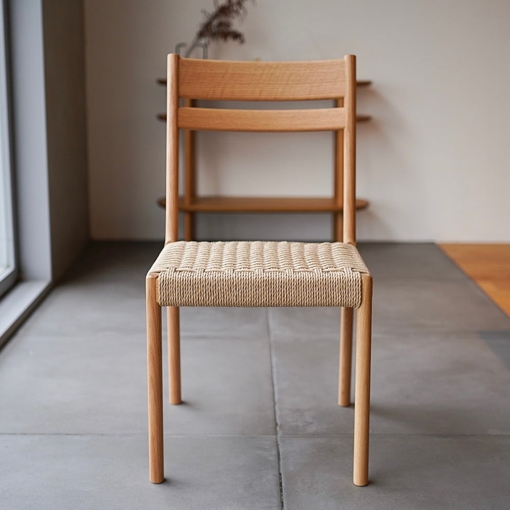 ダイニングチェア HOLM230 木製 ナチュラル　ペーパーコード ダイニングチェア HOLM230 木製 ナチュラル ペーパーコード ダイニング