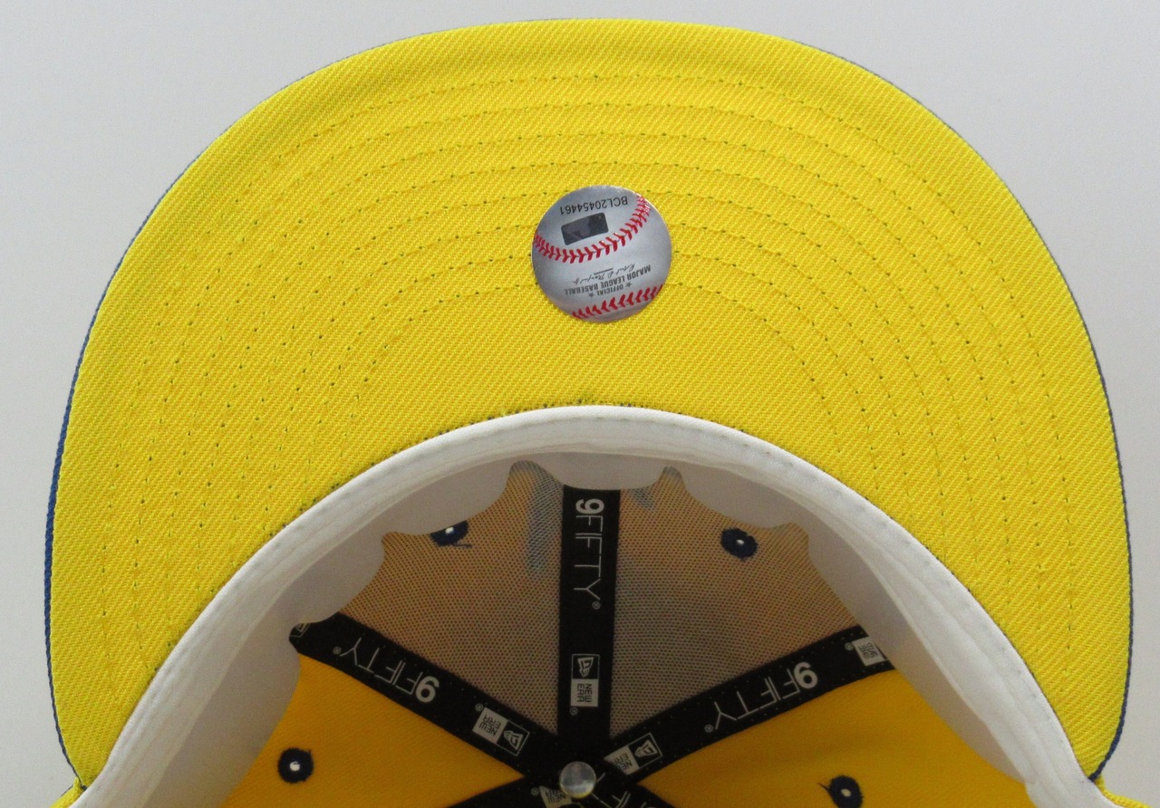 Exclusive NEW ERA 9fifty Seattle Mariners　シアトル・マリナーズ　CANARY YELLOW×LIGHT ROYAL