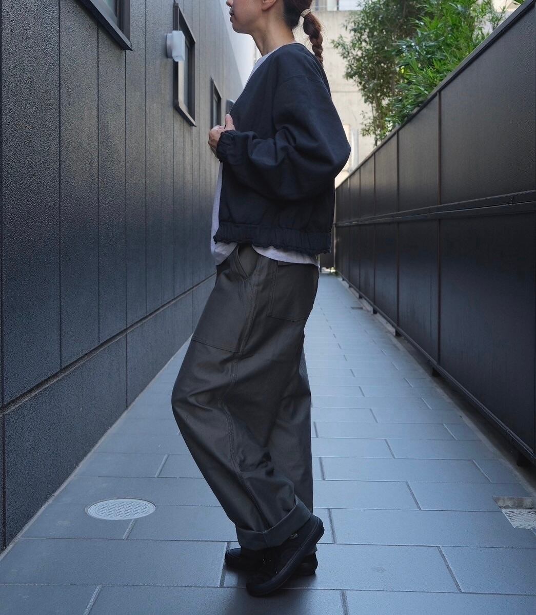 unfil(アンフィル) vintage cotton fleece zip front jacket WFFL