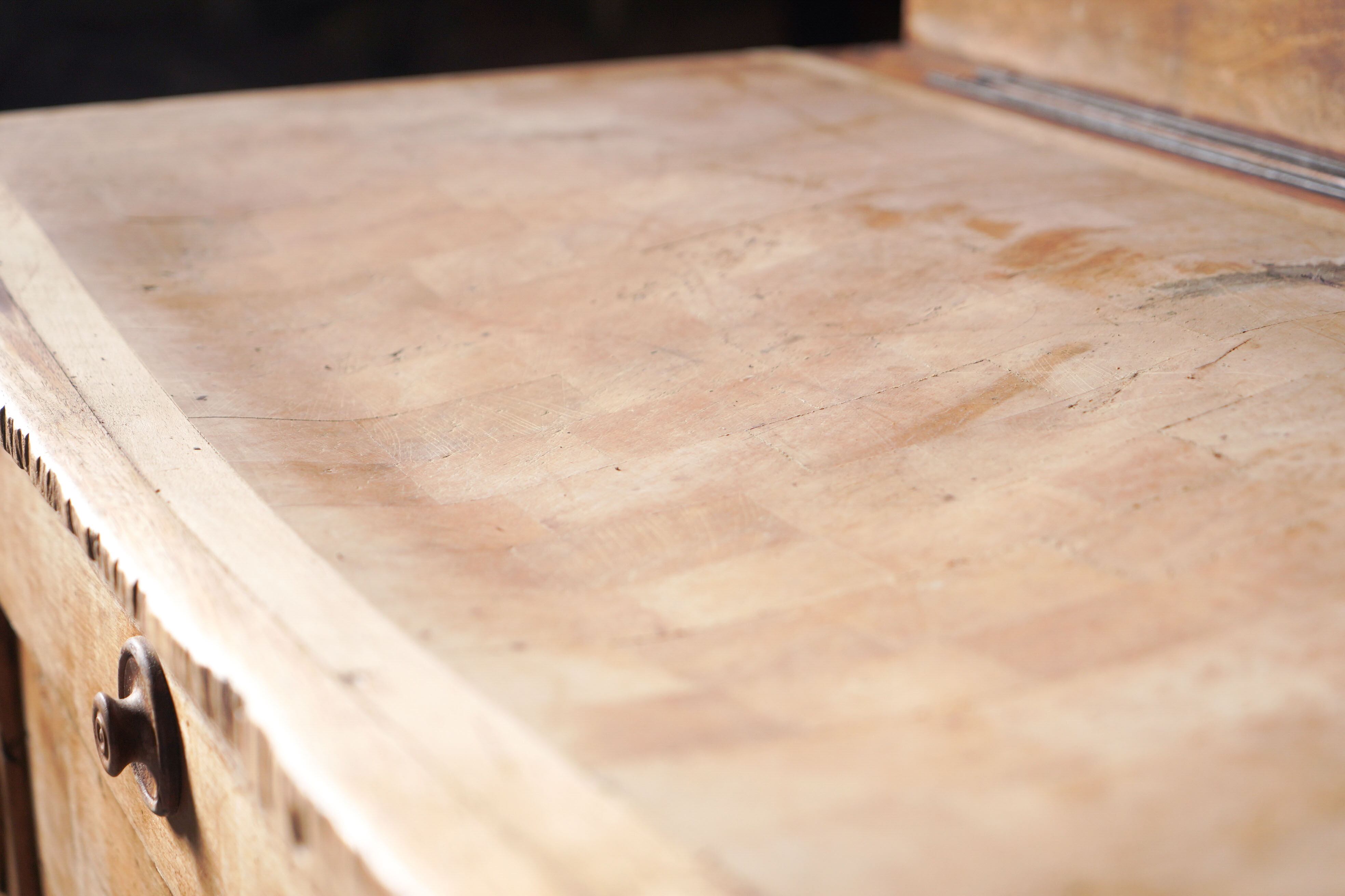 ブッチャーテーブル/テーブル/肉切台/ディスプレイ/アンティーク/空間