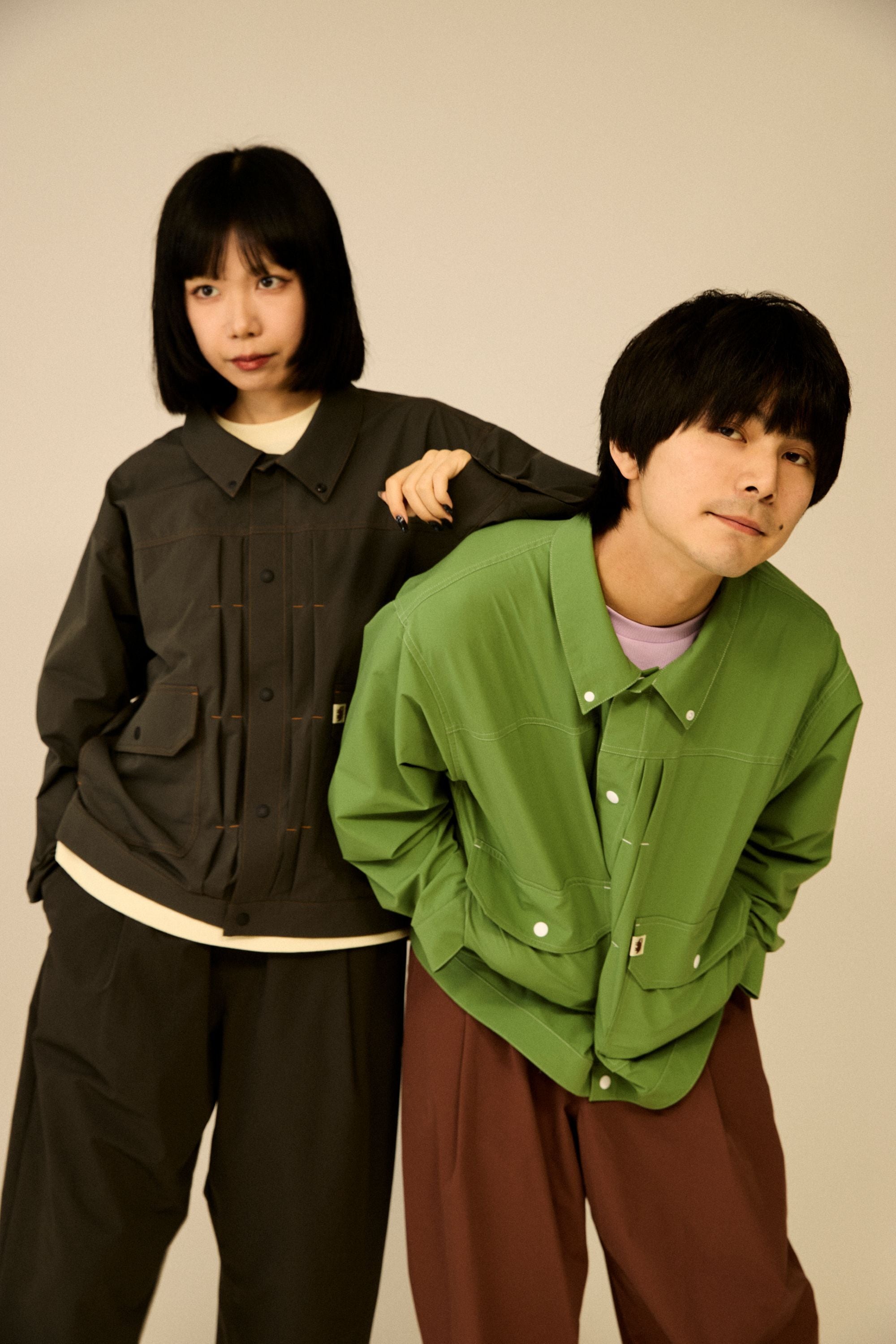 The Second Running Jacket BRC : Color Charcoal Grey | TANNUKI