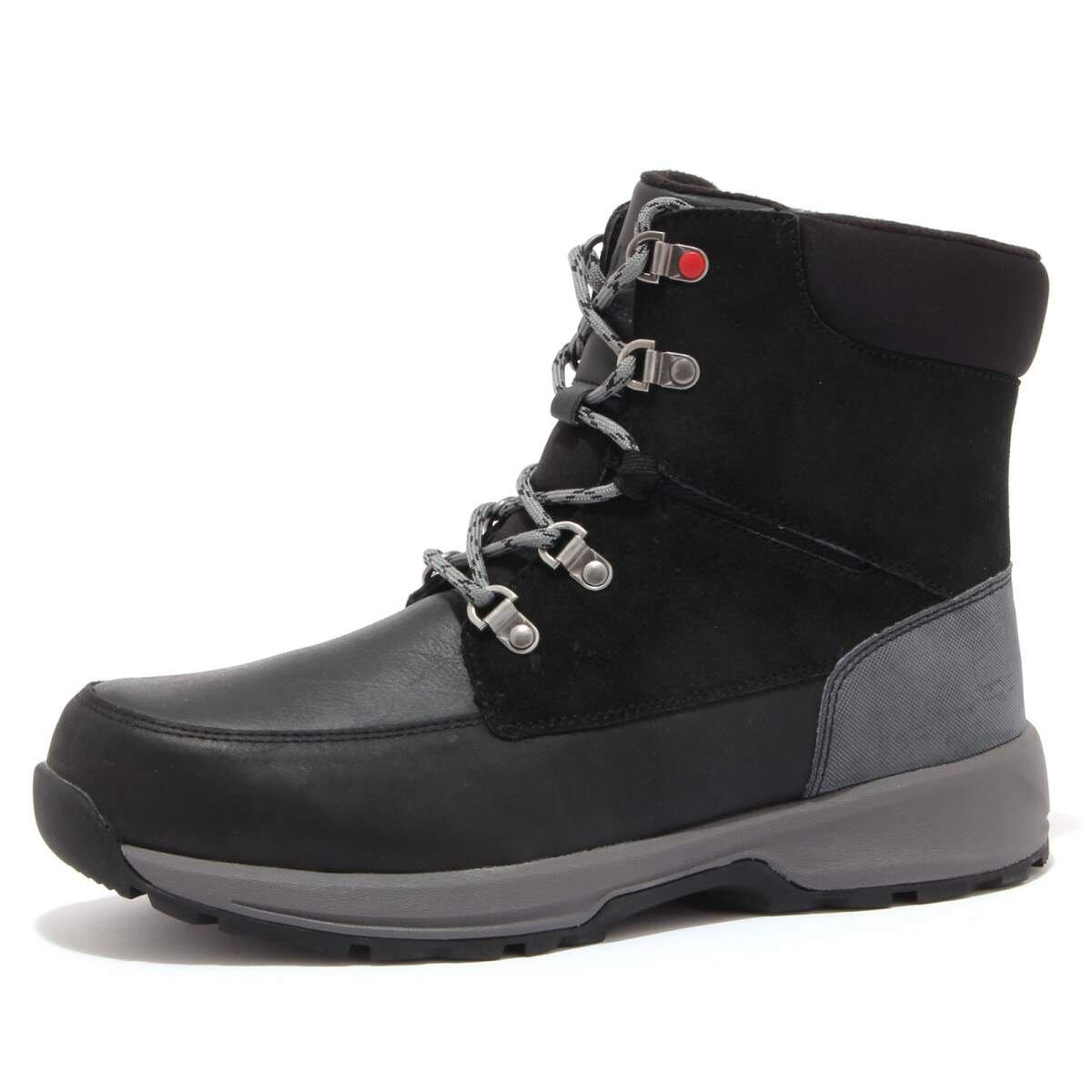 UGG アグ メンズ ブーツ レザー ブラック