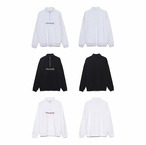 WDS HALF ZIP SWEAT SHIRT