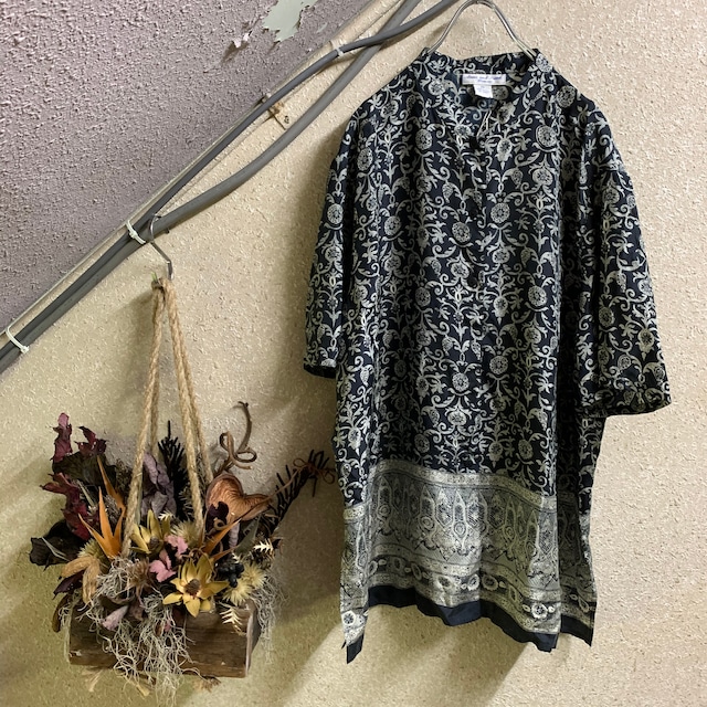 silk pattern shirt