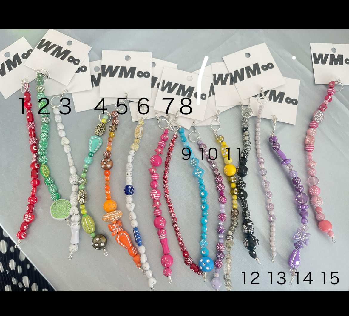 ☆*:.。.ミーコ.。.:*☆/ハンドメイドビーズチャーム ビーズバックチャーム | AYMIMI