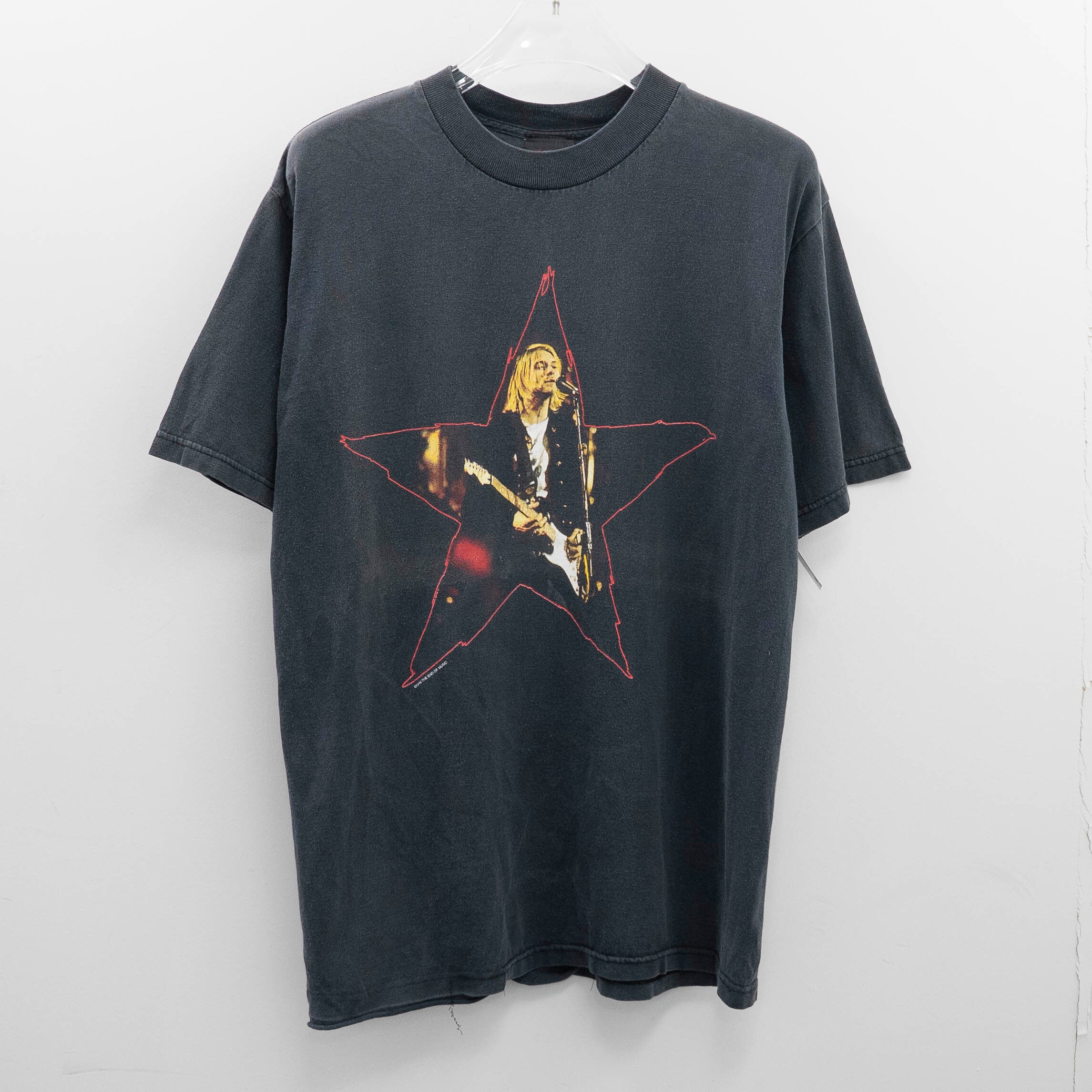 Nirvana " Kurt Memorial Star " Giant L 【A6-318】