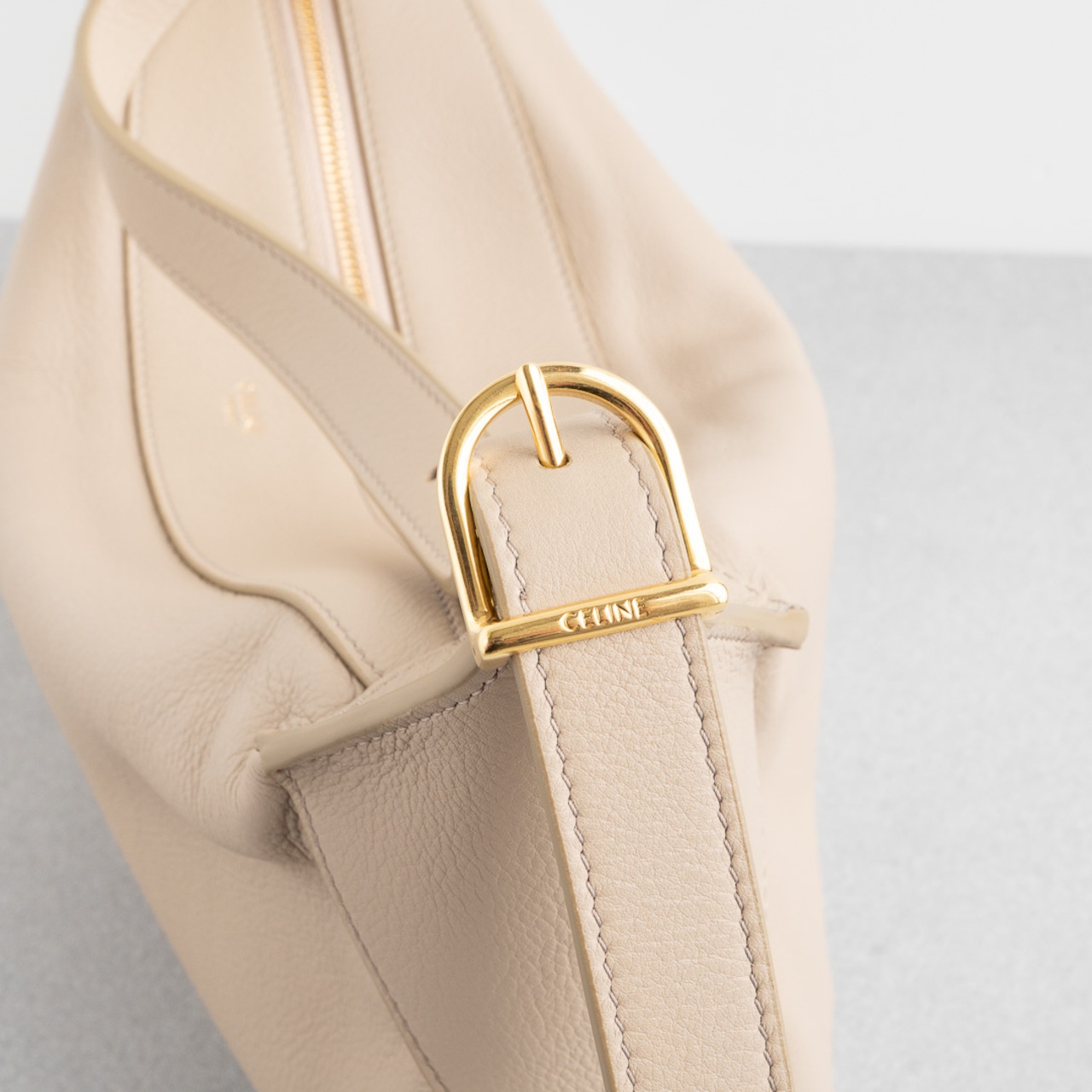 CELINE ロミー ミディアム バッグ サファリ ベージュ