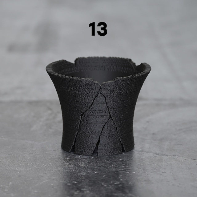 クラックスリット鉢 (13cm)