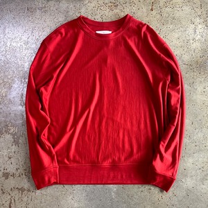 PERS PROJECTS /  CREW KNIT / scarlet