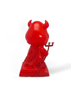 ヴィンテージ雑貨 レッドデビル メッセージドール "I LOVE YOU WHEN YOU'RE WICKED"