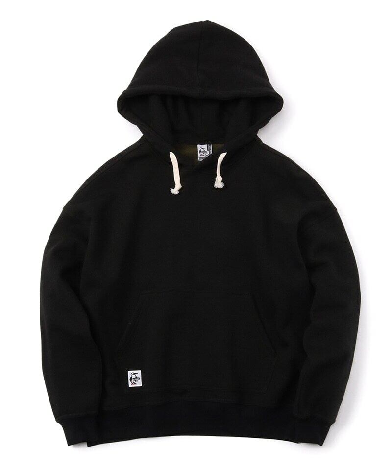 CHUMS(チャムス) オーバーサイズプルオーバーパーカー パーカー ブラック CH00-1305