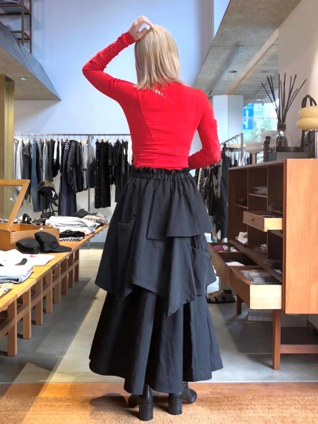 【26SS | WOMEN】HOUGA ホウガ / スカート / paseo skirt - 3