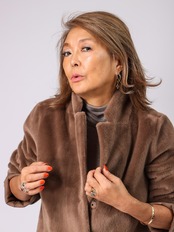 BRAHMIN(リバーシブルフェイクファーコート)