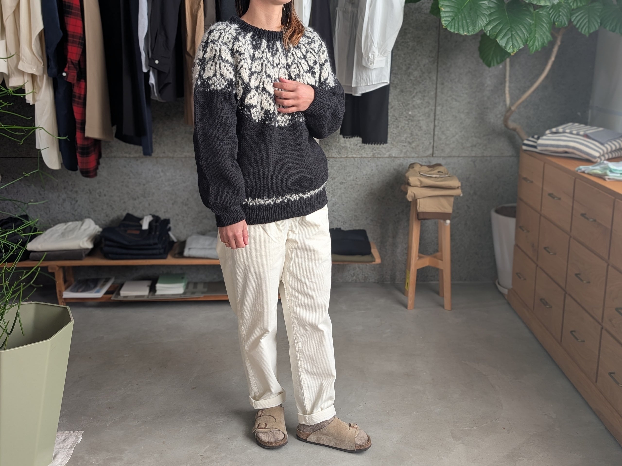 アルパカウール混ペルーニット（Lady's） | Dana Faneuil | inoya