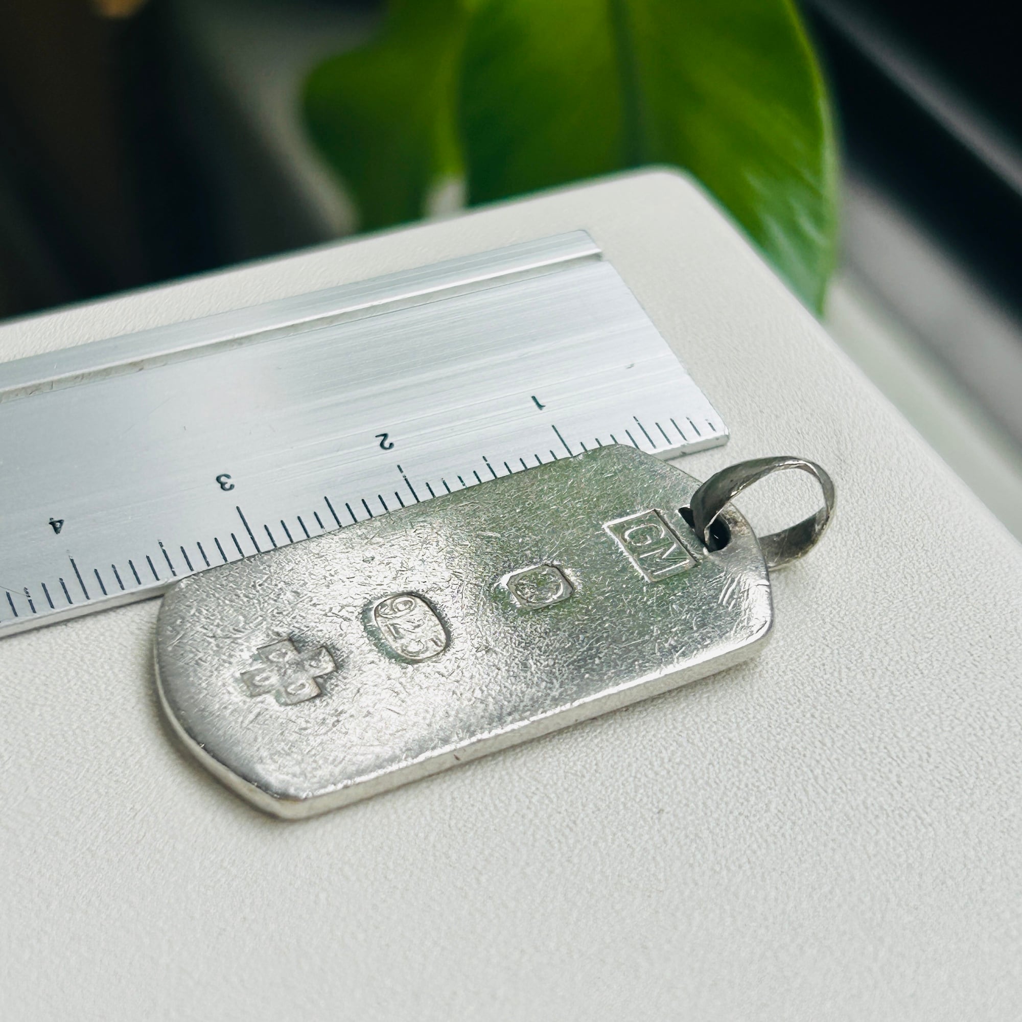 UKシルバーインゴット・Dog Tag（12g） | Milo Antiques & Vintage