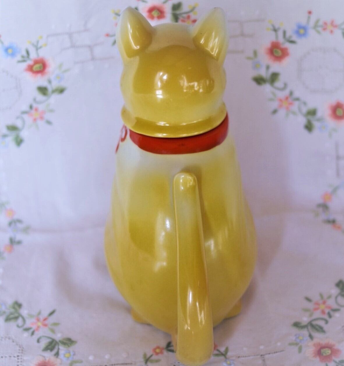 vintage 猫 ティーポット ミスプリス 置物 陶器 レトロ ヴィンテージ vintage 猫 ティーポット ミスプリス 置物 陶器 レトロ ヴィンテージ