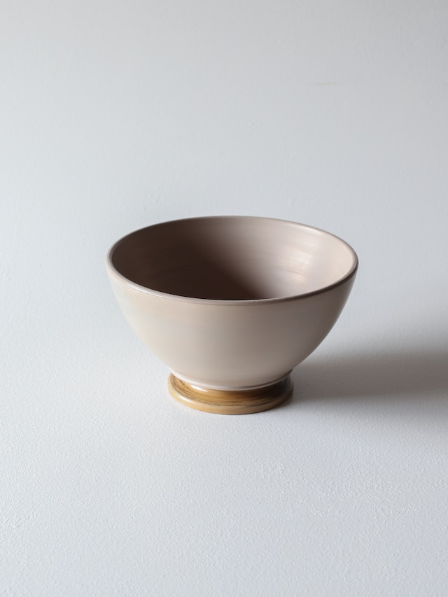 山本美文 Yamamoto Yoshifumi  | YO 1 白漆カフェオレボウル