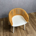 MAGIS CYBORG wicker マジス サイボーグ ウィッカー SD1710 ダイニングチェア アームチェア デザイナーズ家具 モダン ナチュラル モダン ホワイト系【展示品】【200サイズ】