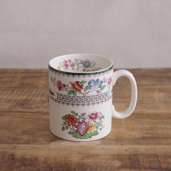 スポード チャイニーズローズ 花柄 マグカップ イギリス アンティーク