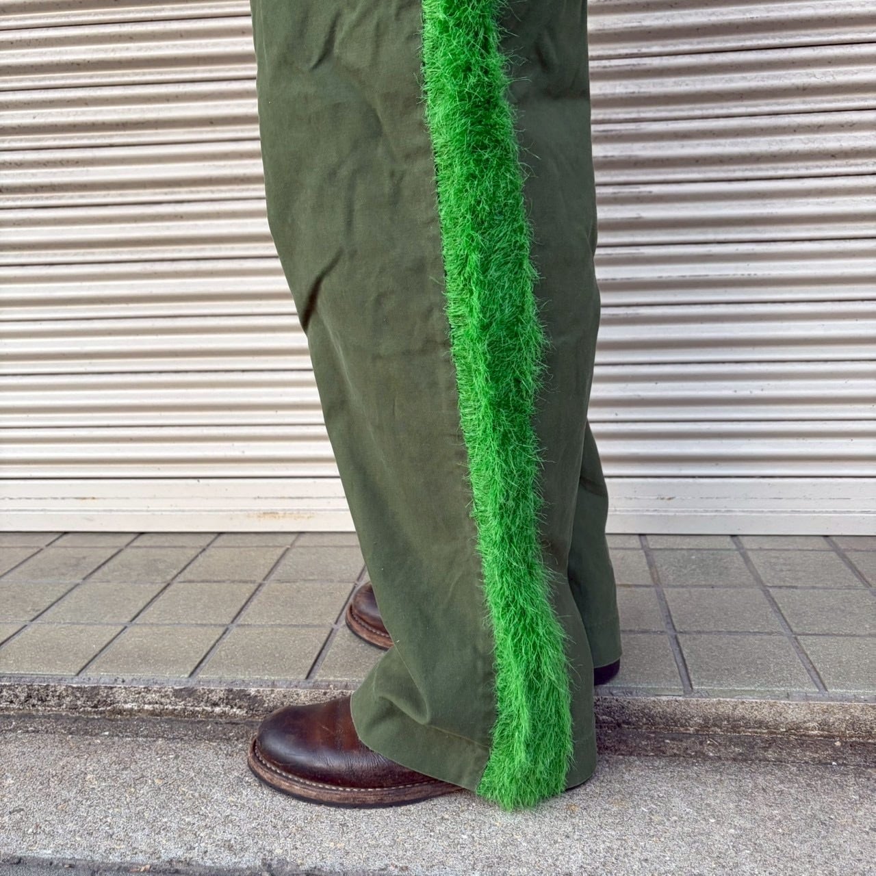 70s スウェーデン軍 M-59 ユーティリティパンツ リメイク サイドライン