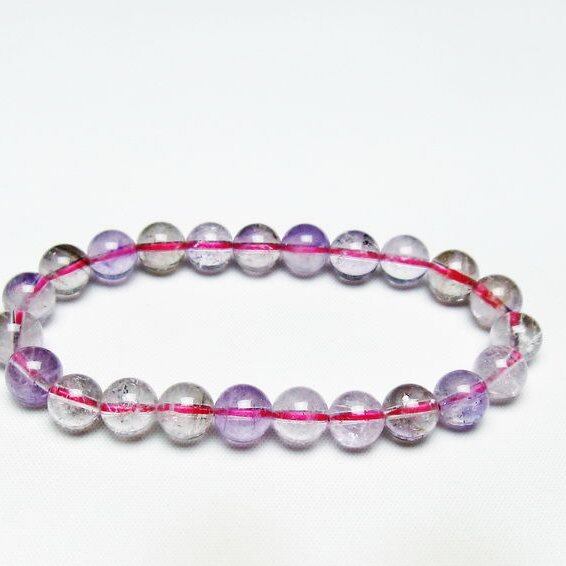 スーパーセブン ブレスレット 8mm セイクリッドセブン ブレス 一点物 メール便可 [M便 1/10] 111-43659