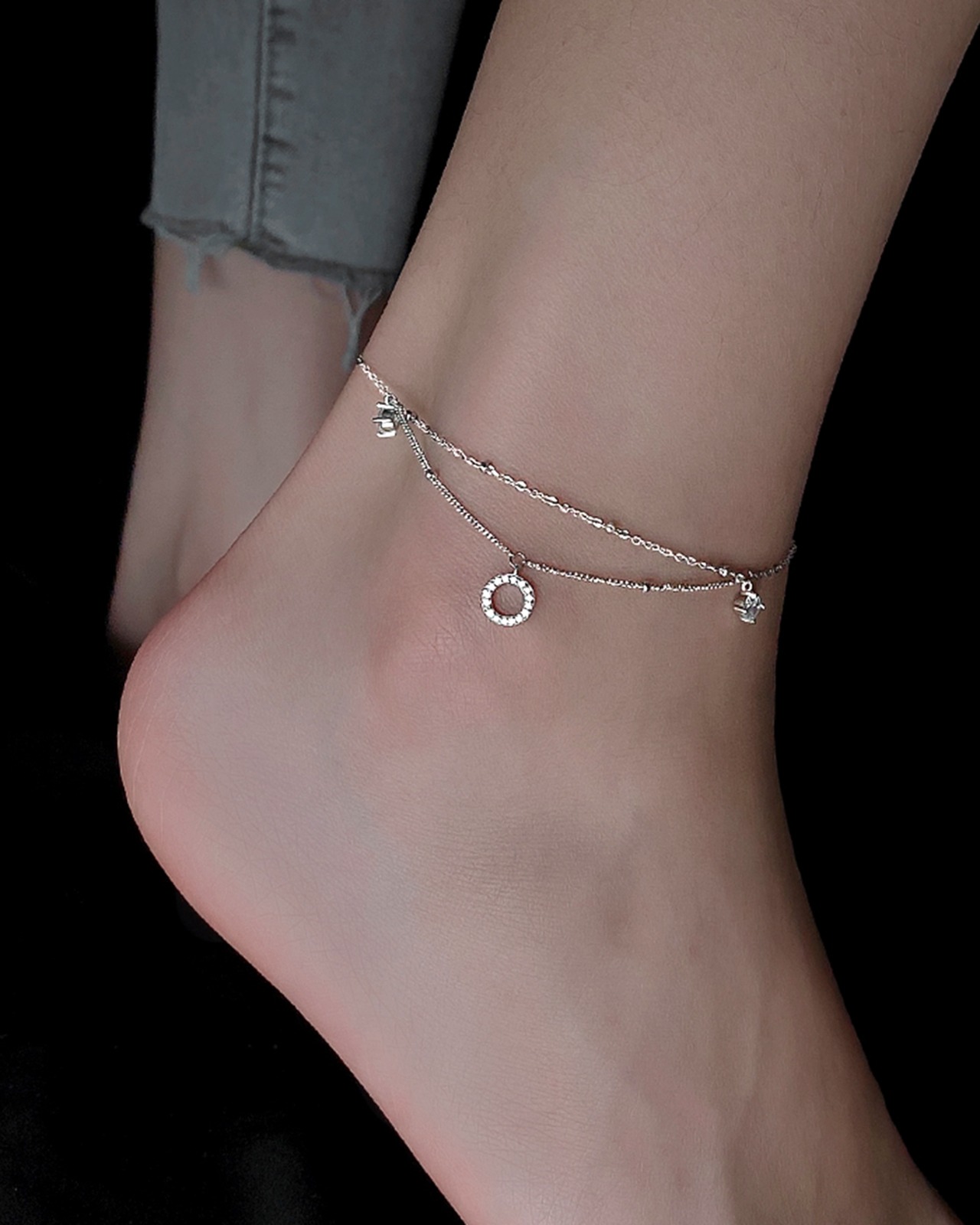 サークルチャームアンクレット A0625 - 11