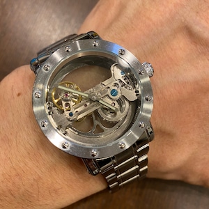 NEW SKELETON AUTOMATIC WATCH