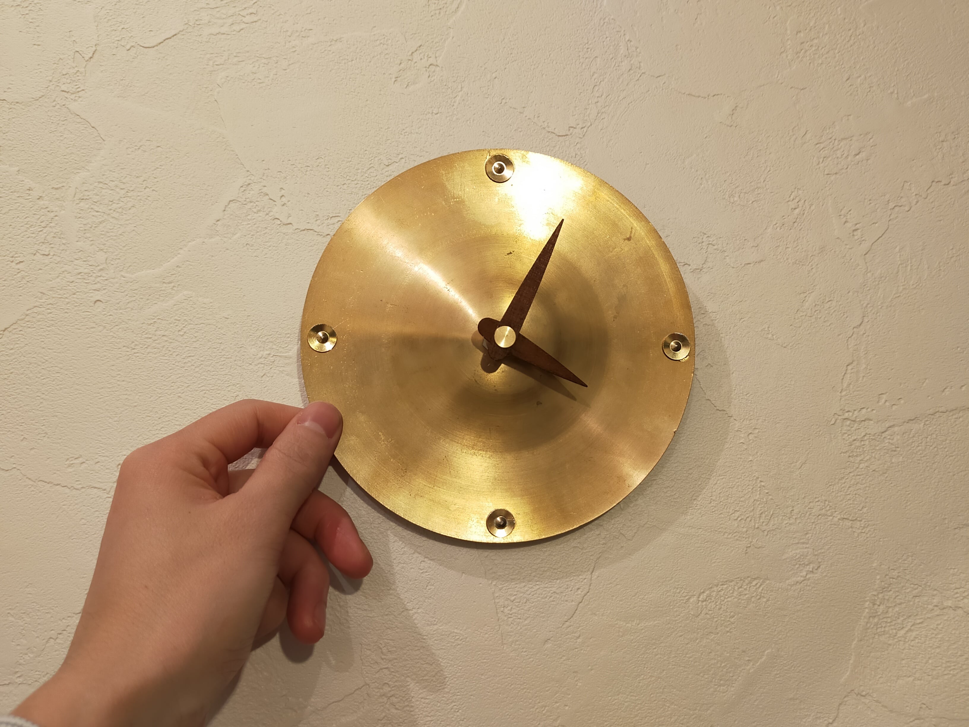Cymbal Clock（シンバル×壁掛け時計） | upcycle interior アップ