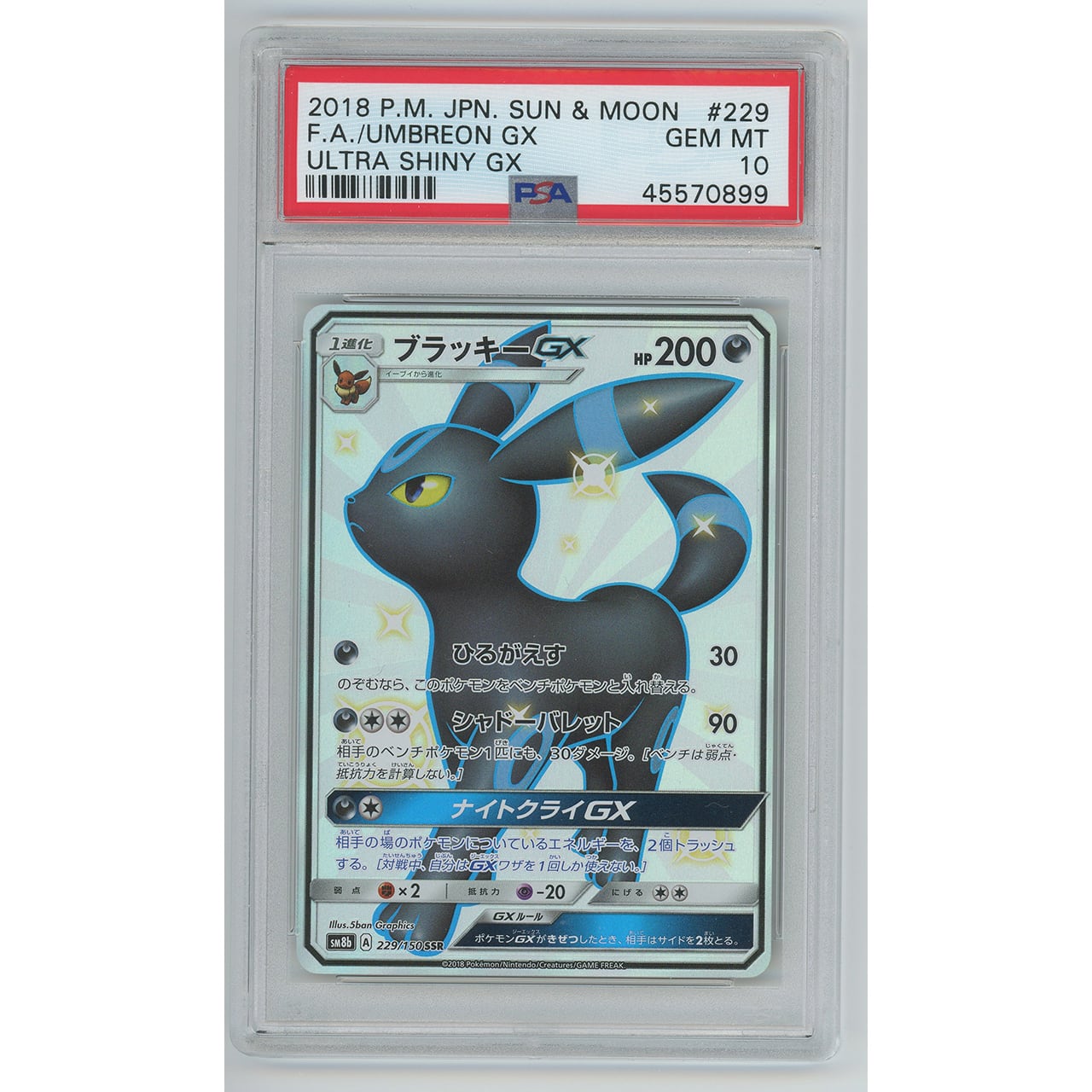 PSA10】ブラッキーGX (SSR) 229/150 sm8b | カードン秋葉原本店