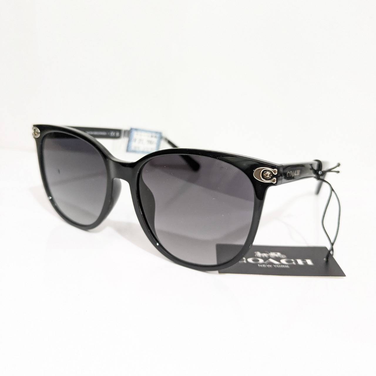 【COACH】ボストンセルフレーム サングラス ブラック