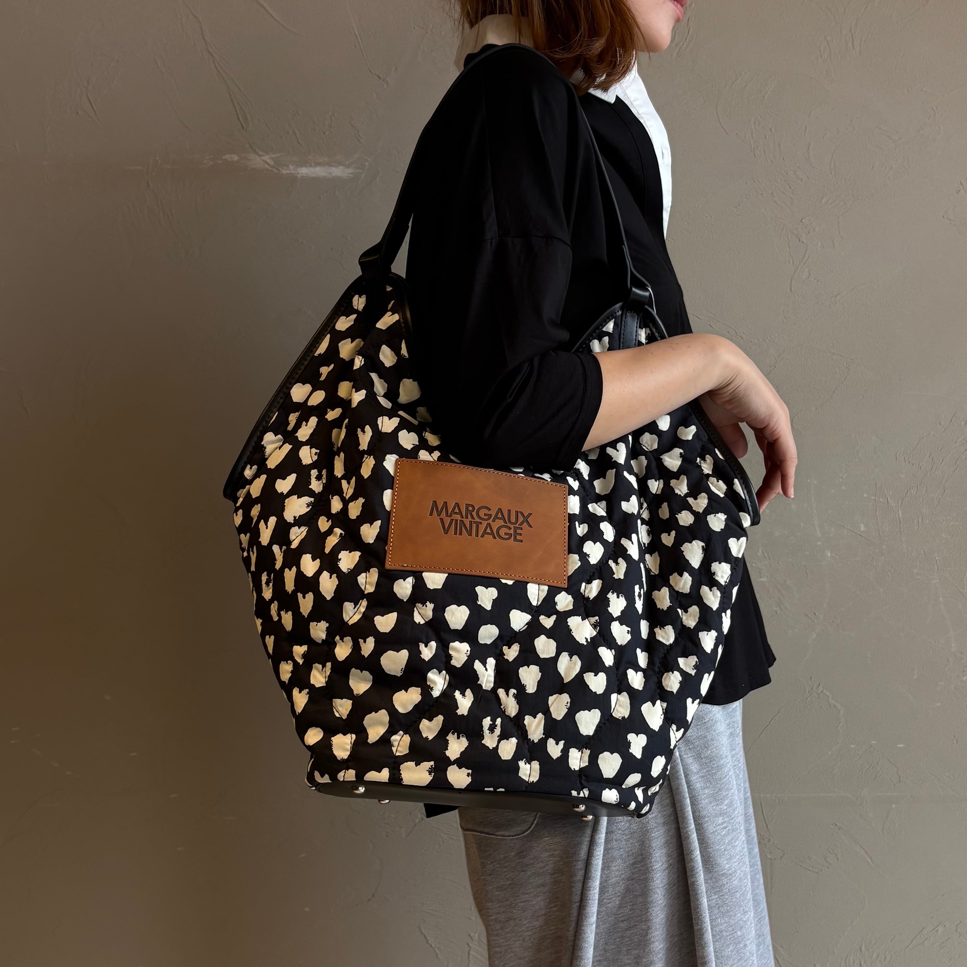 【 MARGAUX VINTAGE 】ハートパディングバッグ