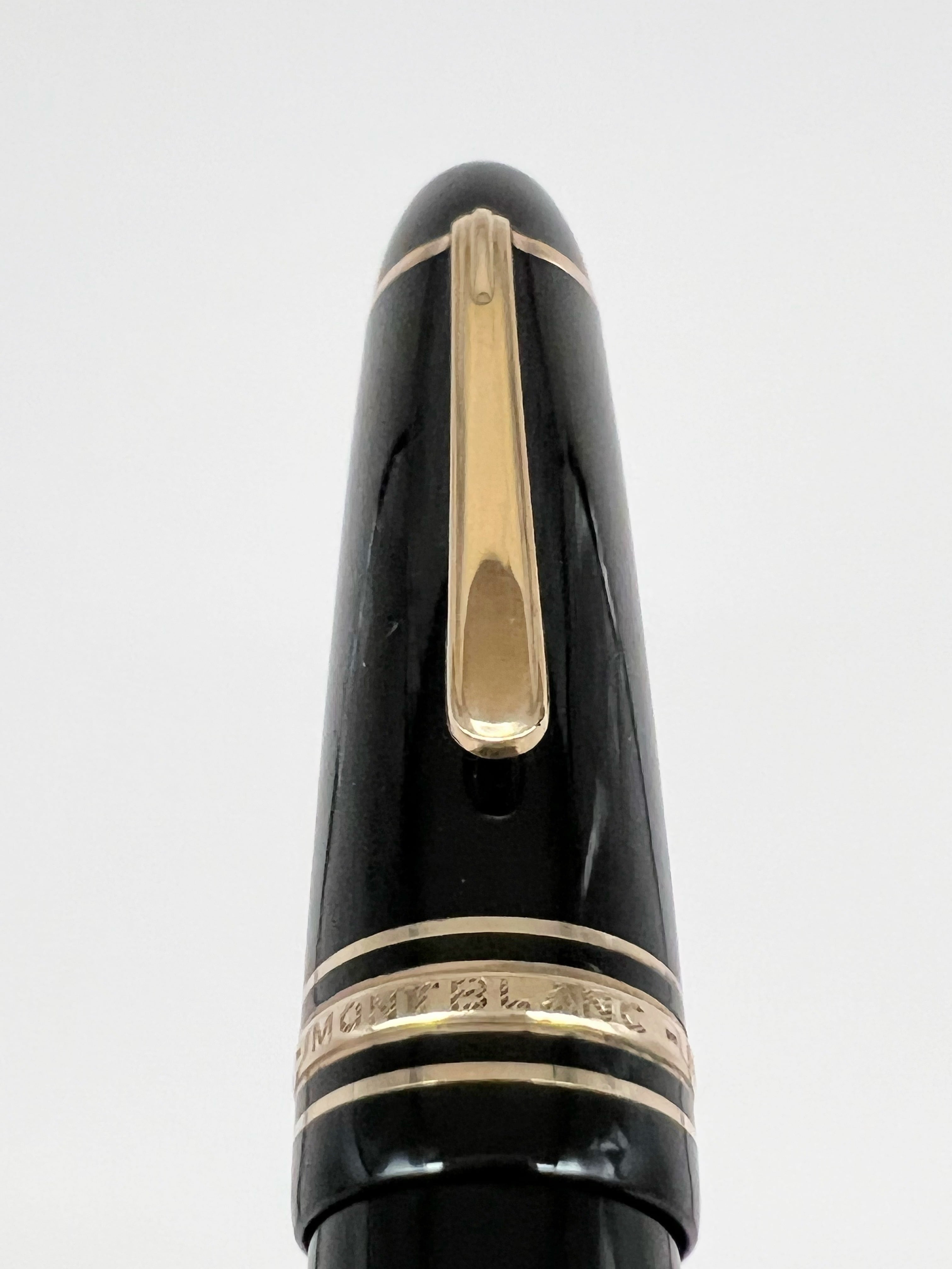 '90s　モンブラン マイスターシュテュック １４９　MONTBLANC MEISTERSTUCK 149　（細字）　18K　　　　　02783 |  川口明弘の調整万年筆 powered by BASE