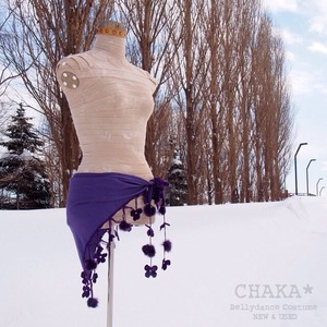 Roma Scarf／Purple