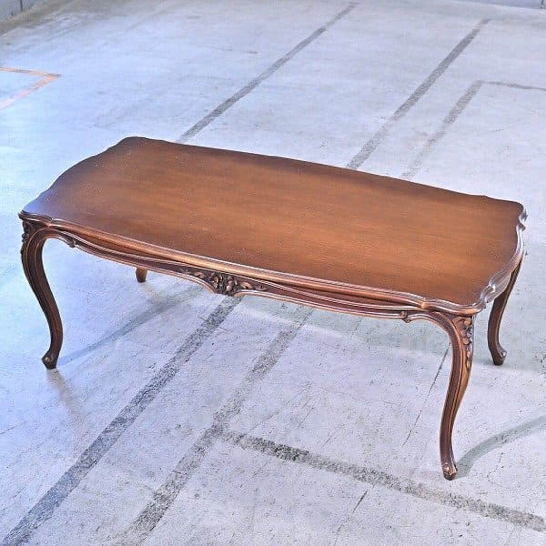 最高峰 カリモク ドマーニ「LouisXV/ルイ15」センターテーブル ロー  