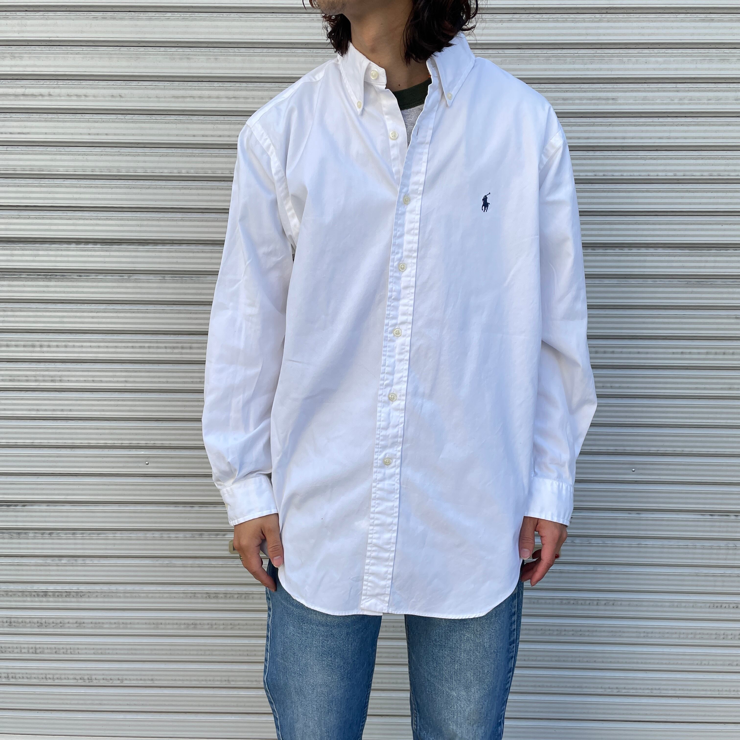 送料無料』Ralph Lauren ラルフローレン 長袖ボタンダウンシャツ 