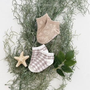 【即納】oottbebe|80-120cm|Vacation socks (one set of two pairs)