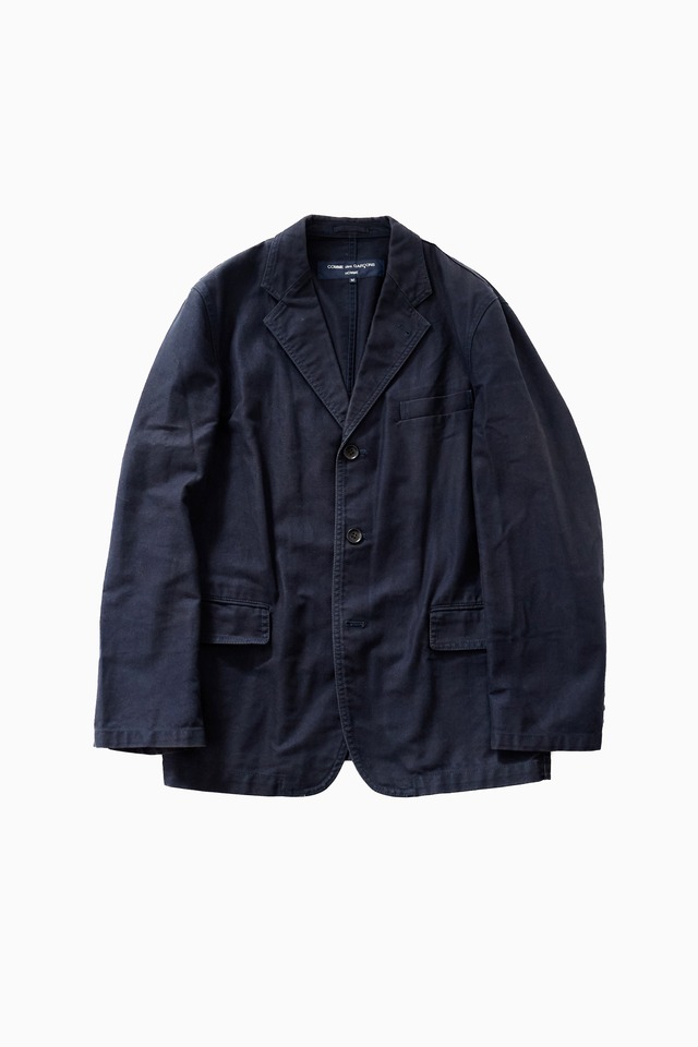 AD2004 COMME des GARÇONS HOMME COTTON 3B TAILORED JACKET