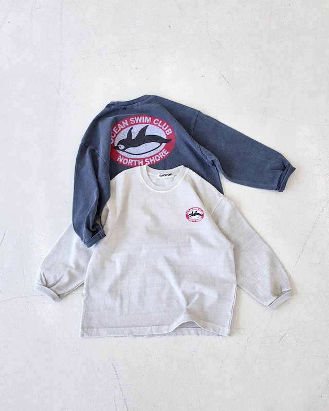 【取寄】12months|penguin pigment tee (adult)|ペンギンピグメントT(アダルト)|FREE|adult|26 autumn