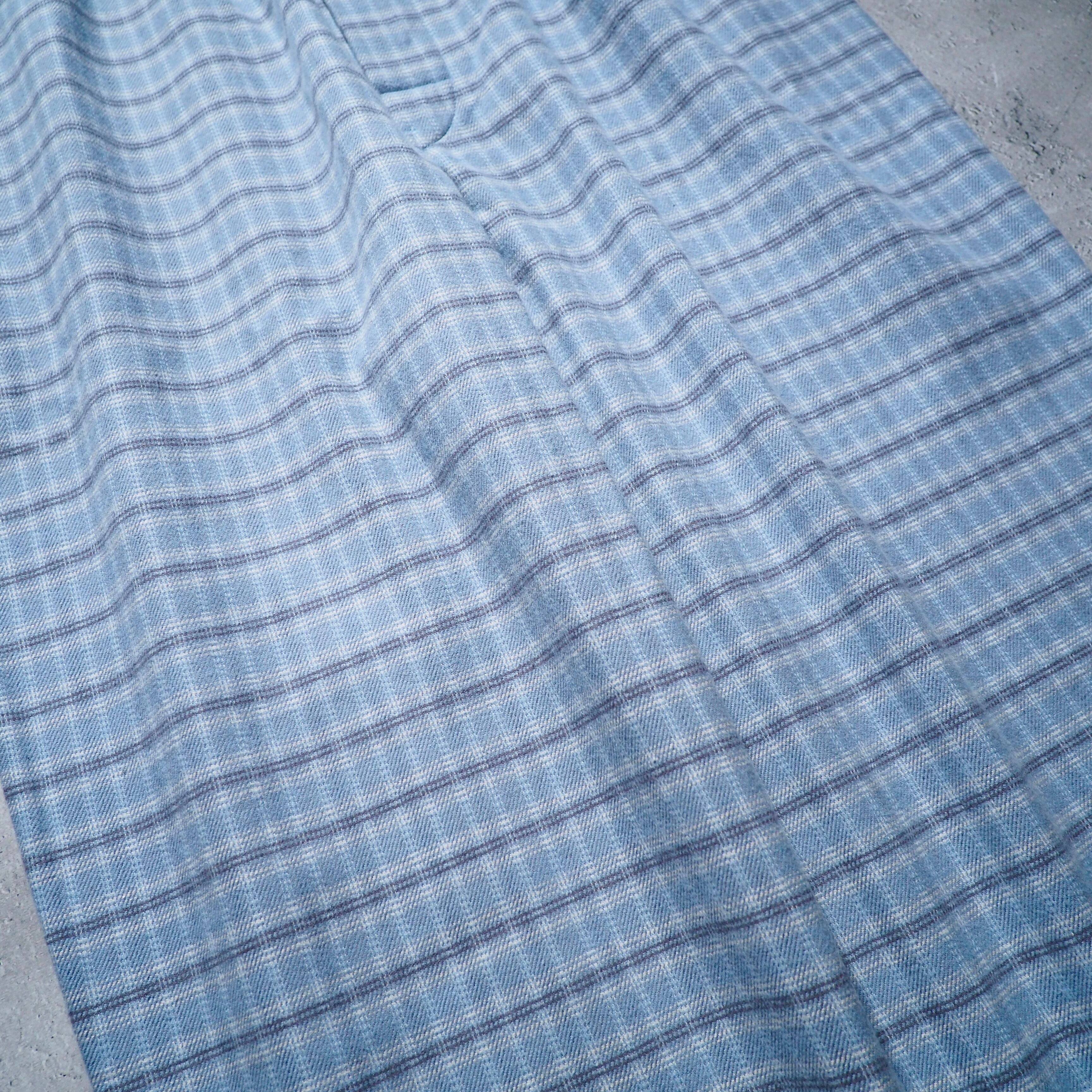 ” GIVENCHY ” 4G logo embroidery vintage loose check pajamas Set up