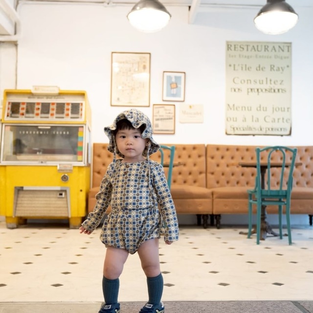即納andpal &pal アンドパル geometric pattern bloomers / 2col